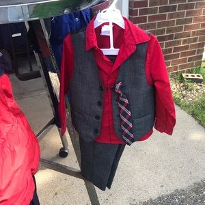 4T Boys Dress Pants Outfit